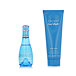 Davidoff Cool Water for Women EDT 30 ml + Lait pour le corps 75 ml
