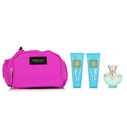 Versace Pour Femme Dylan Turquoise EDT 100 ml + Gel douche 100 ml + Gel parfumé pour le corps (Femme