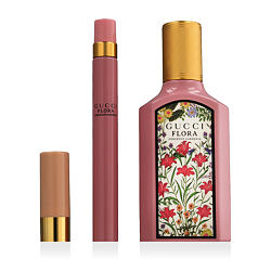 Gucci Flora Gorgeous Gardenia EDP 50 ml + Rouge à lèvres 1 g + EDP MINI 10 ml