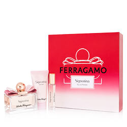 Ferragamo Signorina EDP 100 ml + EDP MINI 10 ml + Lait pour le corps 50 ml