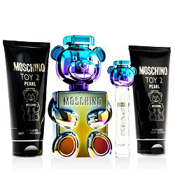 Moschino Toy 2 Pearl EDP 100 ml + EDP miniature 10 ml + Lait pour le corps 100 ml + Gel douche 100 m