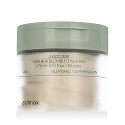 Celimax Ji Woo Gae Cica BHA Blemish Toner Pad 60 pces