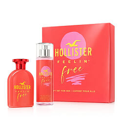 Hollister California Feelin' Free for Her EDP 50 ml + spray corps 125 ml