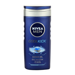 Nivea Men Cool Kick gel douche rafraîchissant corps et cheveux 250 ml M