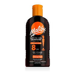 Malibu C Dry Oil Gel With Carotene SPF 8 200 ml