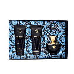 Versace Pour Femme Dylan Blue EDP 100 ml + EDP MINI 5 ml + Gel douche 100 ml + Lait pour le corps 10