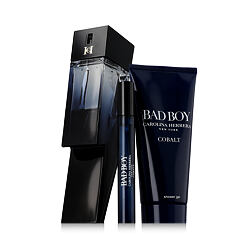 Carolina Herrera Bad Boy Cobalt EDP 100 ml + EDP MINI 10 ml + Gel douche 100 ml