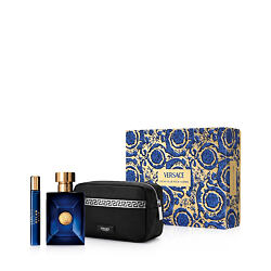 Versace Pour Homme Dylan Blue EDT 100 ml + EDT MINI 10 ml + Trousse de maquillage