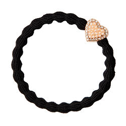By Eloise London Rose Gold Bling Heart