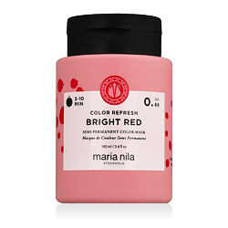 Maria Nila Colour Refresh Semi-permanent masque capillaire aux pigments colorants Bright Red 100 ml
