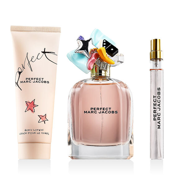 Marc Jacobs Perfect EDP 100 ml + EDP MINI 10 ml + Lait pour le corps 75 ml