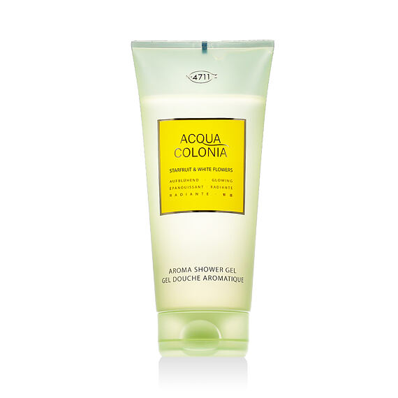 4711 Acqua Colonia Starfruit & White Flowers Gel douche parfumé (Unisexe) 200 ml