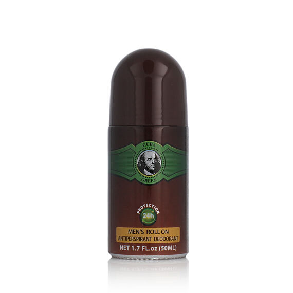 Cuba Green Déodorant Roll-On (Homme) 50 ml