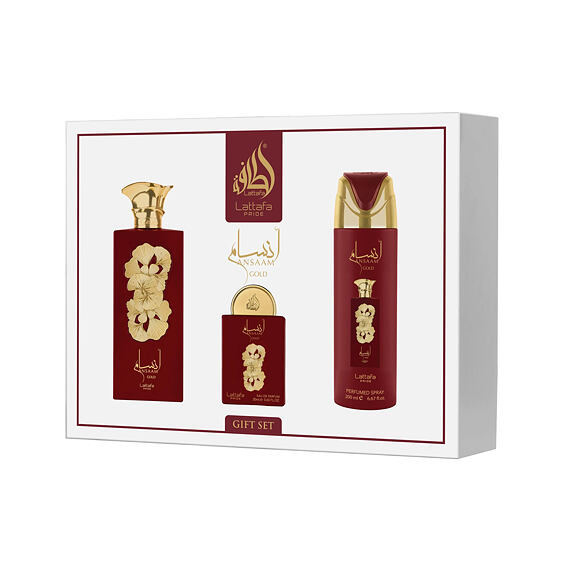 Lattafa Pride Ansaam Gold EDP 100 ml + EDP 20 ml + DEO spray 200 ml