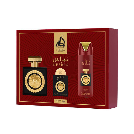 Lattafa Pride Nebras EDP 100 ml + EDP 20 ml + DEO spray 200 ml