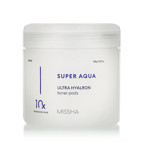 MISSHA Super Aqua Ultra Hyalron Toner Pads 90 pces