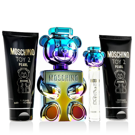 Moschino Toy 2 Pearl EDP 100 ml + EDP miniature 10 ml + Lait pour le corps 100 ml + Gel douche 100 m