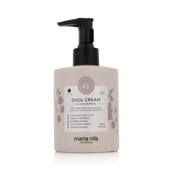 Maria Nila Colour Refresh Hair Masque capillaire aux pigments colorés Cool Cream 300 ml