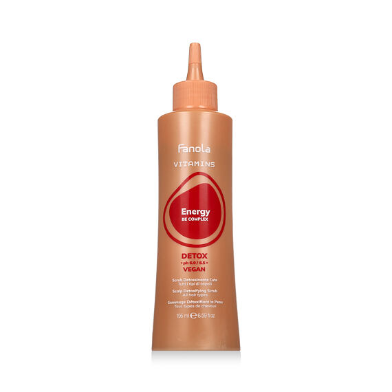 Fanola Vitamins Energy Be Complex Scalp Detoxifying Scrub 195 ml