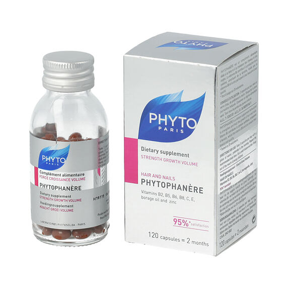 Phyto Phytophanére Dietary Supplement Strenght Growth Volume Hair & Nails 120 pces