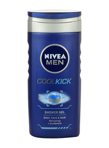 Nivea Men Cool Kick gel douche rafraîchissant corps et cheveux 250 ml M
