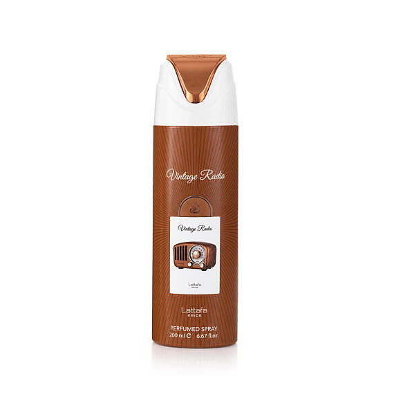 Lattafa Pride Vintage Radio Déodorant spray (Unisexe) 200 ml