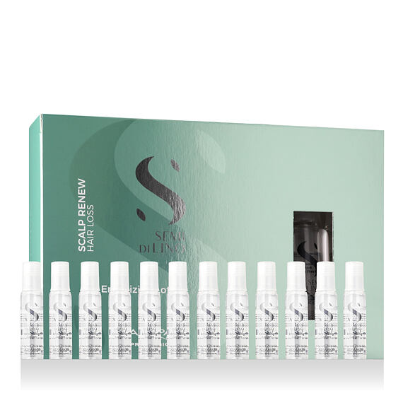 Alfaparf Milano Semi Di Lino Scalp Renew Hair Loss Energizing Lotion 12 x 10 ml