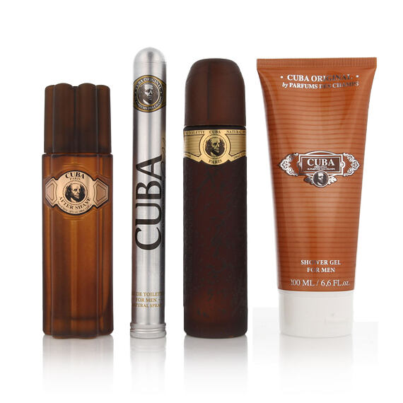 Cuba Gold EDT 100 ml + EDT 35 ml + Dopobarba 100 ml + Gel douche 200 ml