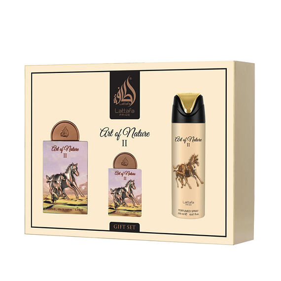 Lattafa Pride Art Of Nature II EDP 100 ml + EDP 20 ml + spray corps 200 ml