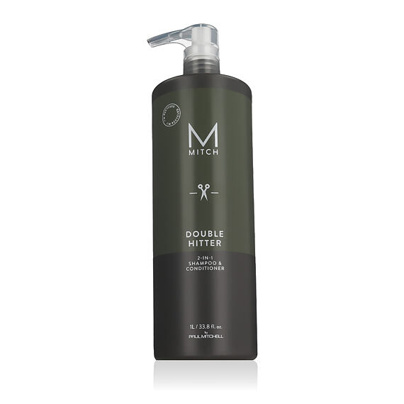 Paul Mitchell Mitch Double Hitter 2-in-1 Shampoo & Conditioner 1000 ml