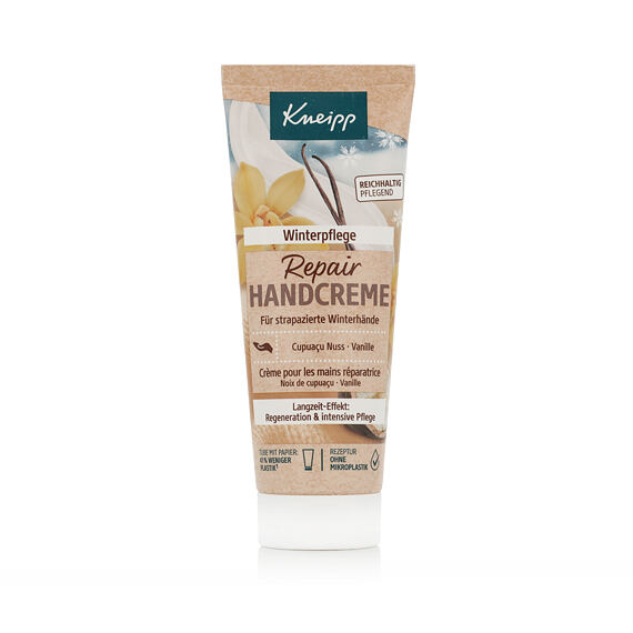 Kneipp Crème réparatrice pour les mains Noix de cupuaçu & vanille 75 ml