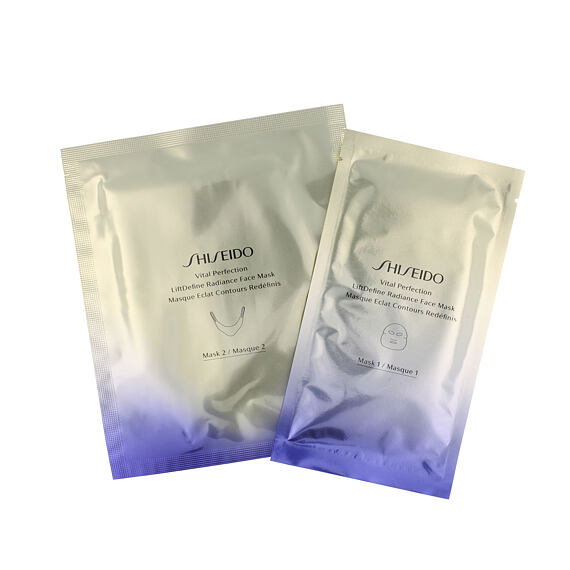 Shiseido Vital Perfection Liftdefine Radiance Face Mask 6 x 2 pces