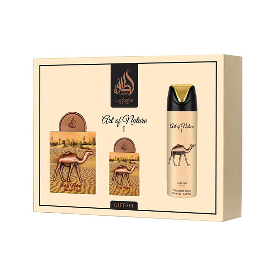 Lattafa Pride Art of Nature I EDP 100 ml + EDP 20 ml + spray corps 200 ml