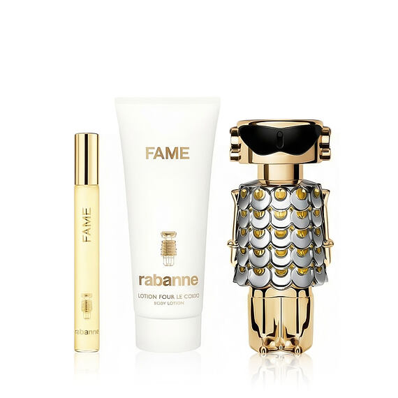 Rabanne Fame EDP 80 ml + EDP MINI 10 ml + Lait pour le corps 100 ml
