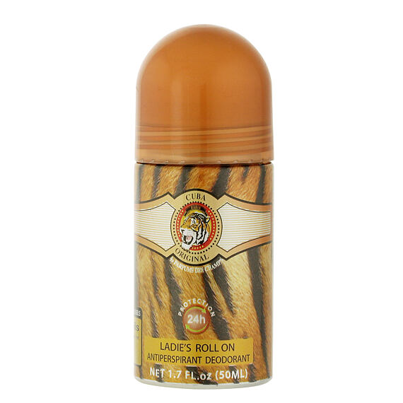 Cuba Jungle Tiger Déodorant Roll-On (Femme) 50 ml