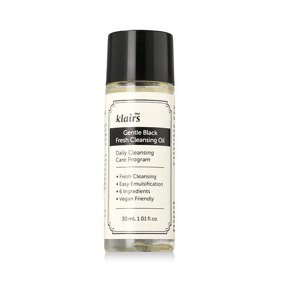 Dear, Klairs Gentle Black Fresh Cleansing Oil 30 ml