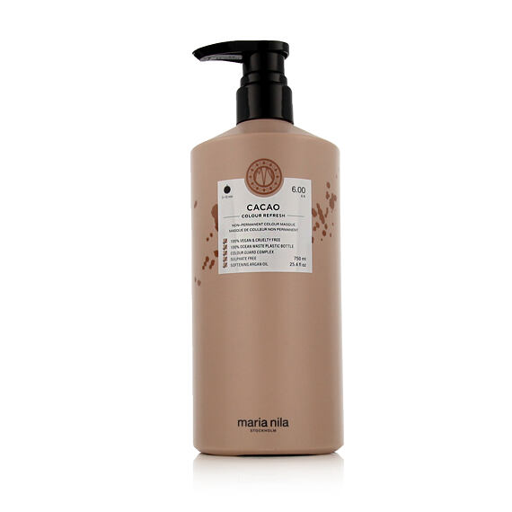 Maria Nila Colour Refresh Hair  Masque capillaire aux pigments colorés Cacao 750 ml