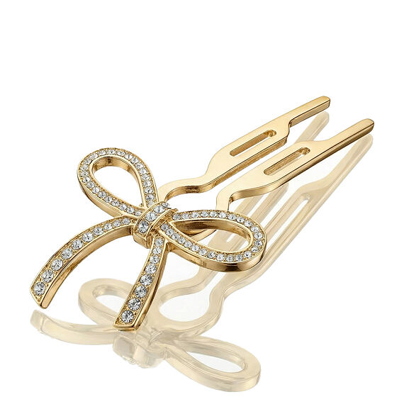 Fiona Franchimon Nº 1 Hairpin Crystals By Swarovski (Yellow Gold Finish) 1 pce