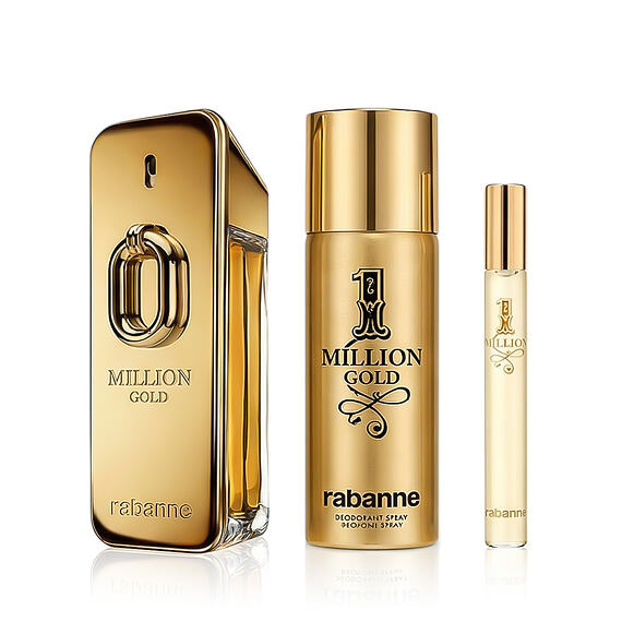 Rabanne Million Gold EDP Intense 100 ml + EDT MINI 1 Milion 10 ml + DEO spray 150 ml
