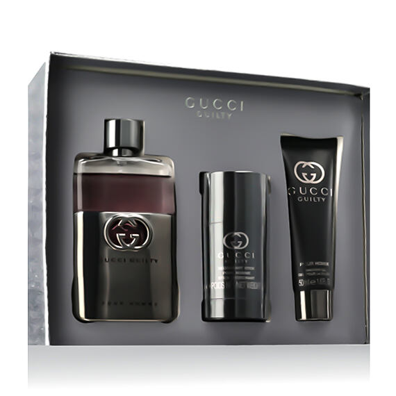 Gucci Guilty Pour Homme EDT 90 ml + DST 75 ml + Gel douche 50 ml