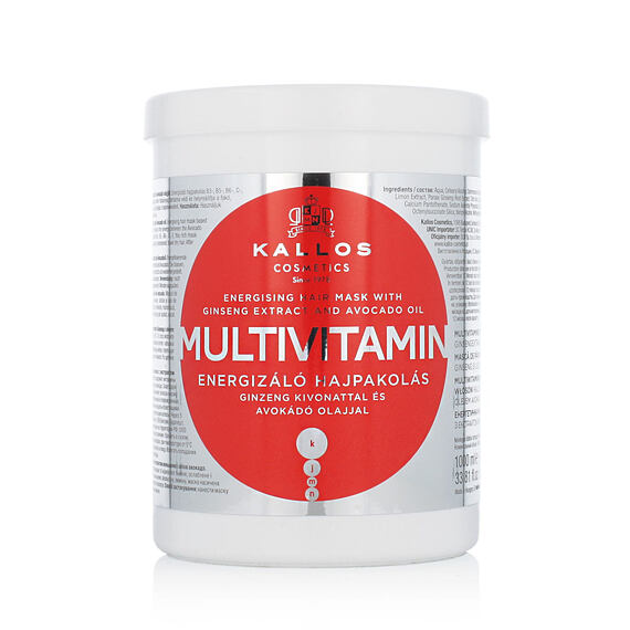 Kallos Multivitamin Energising Hair Mask 1000 ml