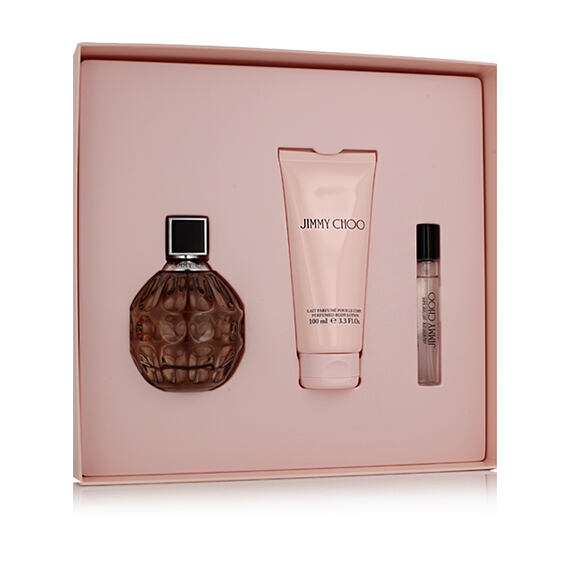 Jimmy Choo Jimmy Choo EDP 100 ml + EDP MINI 7,5 ml + Lait pour le corps 100 ml