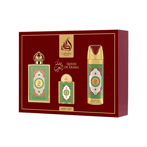 Lattafa Pride Queen Of Arabia EDP 100 ml + EDP 20 ml + DEO spray 200 ml