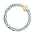 By Eloise London Gold Quatrefoil Woven - Peppermint