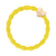 By Eloise London Metallic Gold Heart - Sunshine Yellow