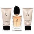 Giorgio Armani Sì EDP 50 ml + Gel douche 50 ml + Lait pour le corps 50 ml