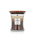 WoodWick Trilogy Medium Hourglass Candles Bougie parfumée 275 g - Café Sweets