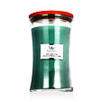 WoodWick Large Hourglass Candles Bougie parfumée 610 g - Mint Leaves & Oak