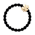By Eloise London Gold Clover Leaf - Noir