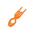 Fiona Franchimon Nº 1 Hairpin (Tangerine Orange) 3 pces